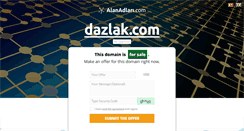 Desktop Screenshot of dazlak.com